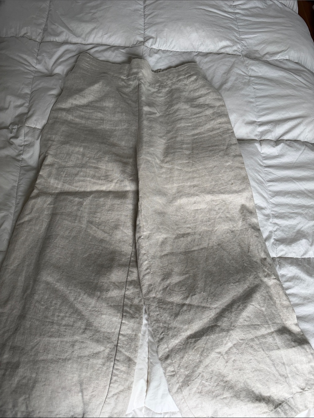 Only Child Linen Dune Wide-Leg Pants
